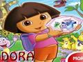 Dora trg Puzzle, da igrajo na spletu