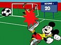 Nogomet z Mickey, da igrajo na spletu