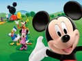 Mickey Mouse. Poučevanje matematike, da igrajo na spletu