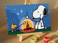 Barvanje Snoopy, da igrajo na spletu